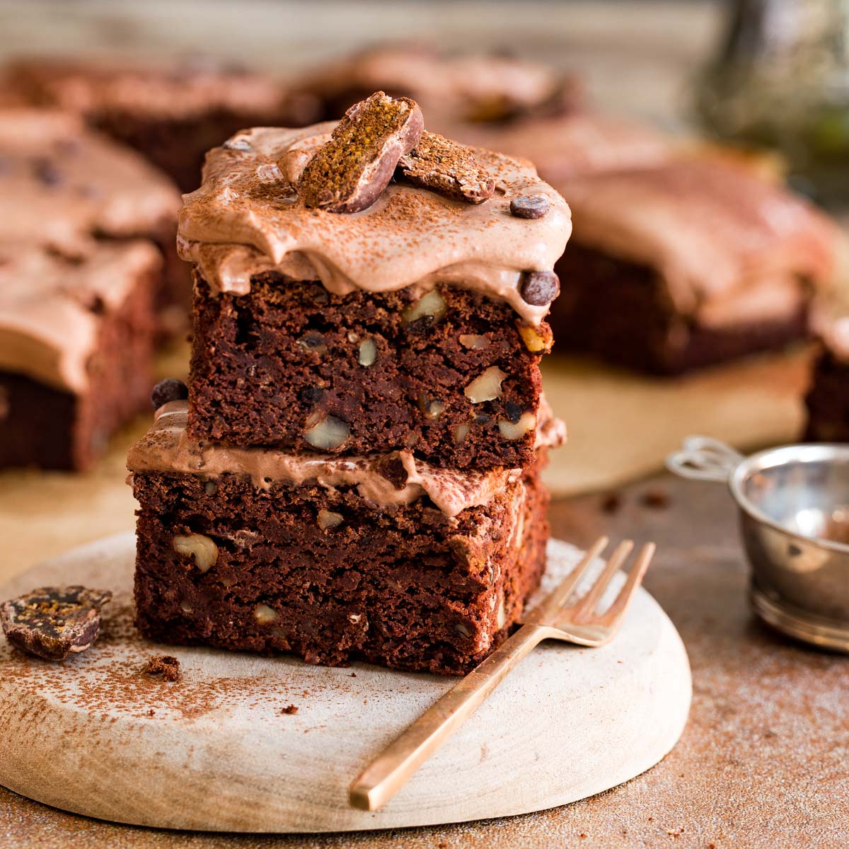 Easy chocolate brownie cake recipe | BBC Good Food