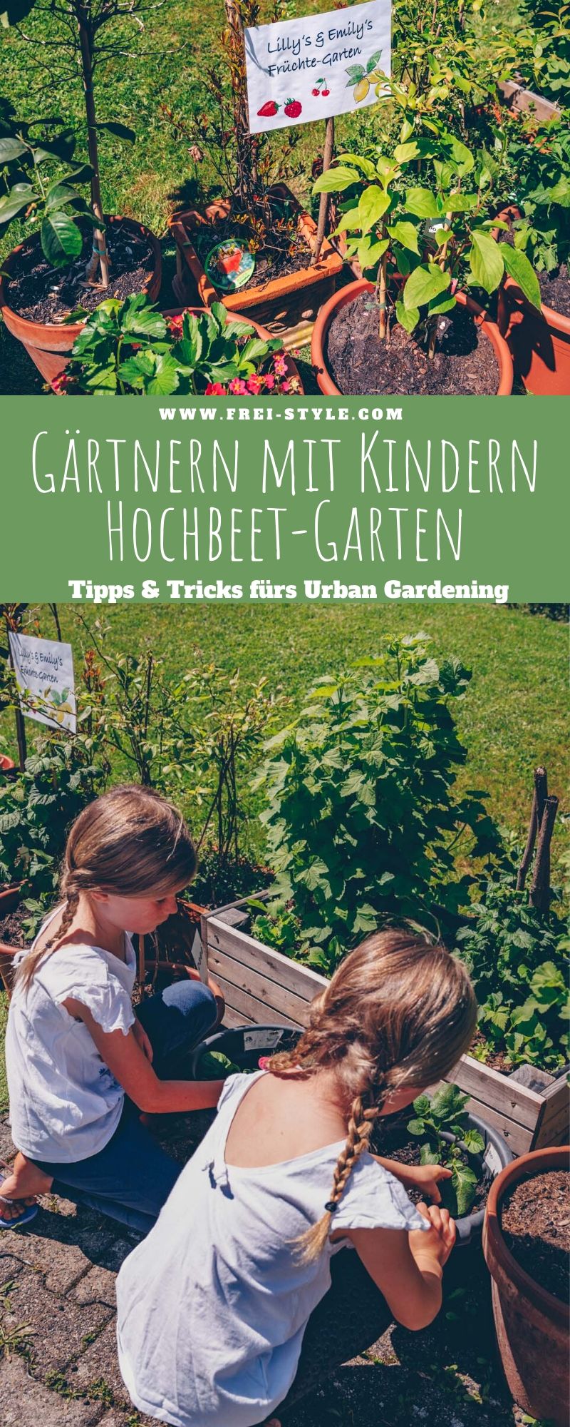 Gärtnern mit Kindern - Urban Gardening